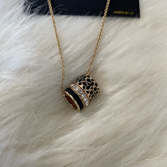 Coach Signature Circles Necklace - Picture 2 of 4